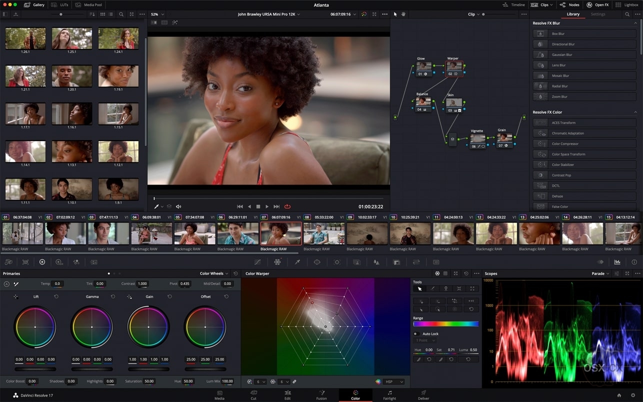 Fusion Studio 20 For Mac v20.3.1 专业的影视后期特效合成软件